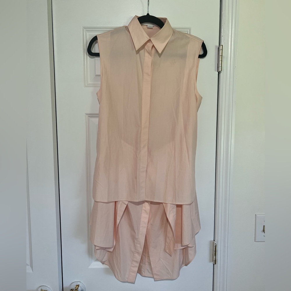Alexander Wang tiered asymmetrical shirt-dress